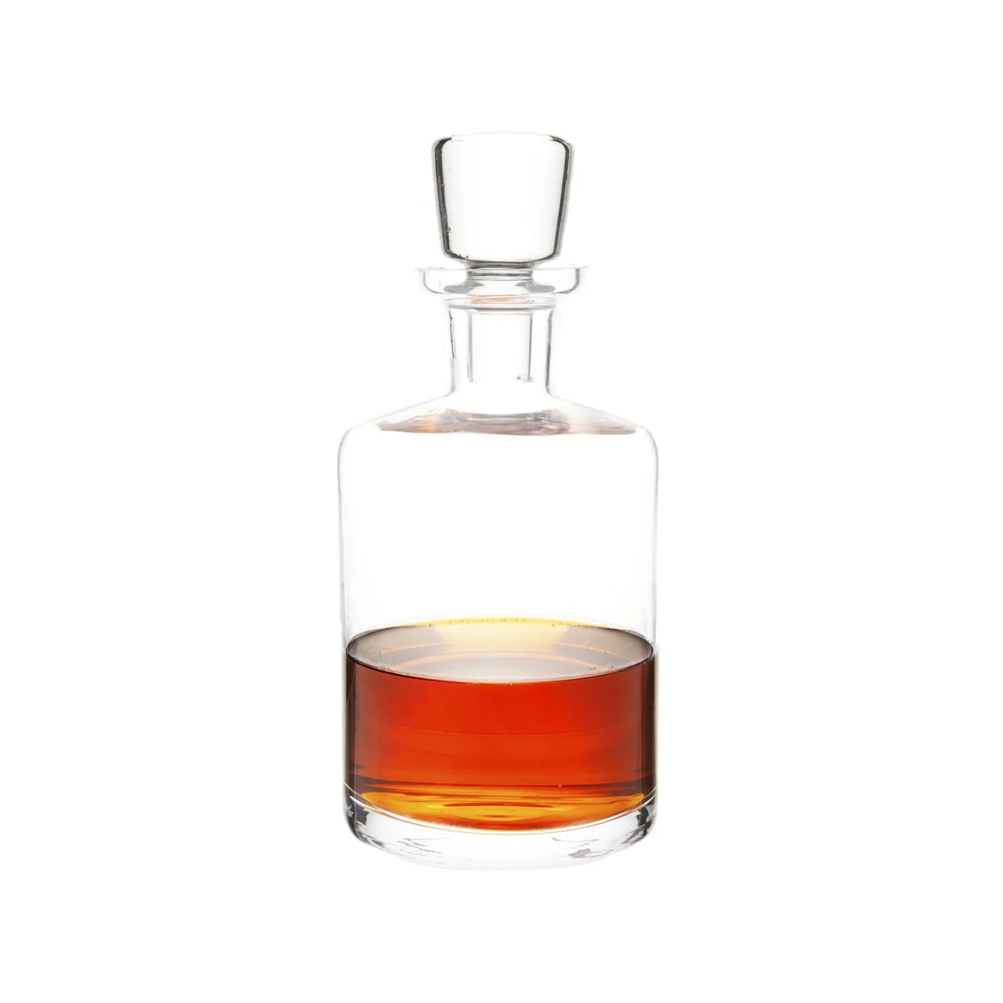 Elegant Round Glass Decanter – 50 Oz for Fine Spirits - Premium Whis TWW