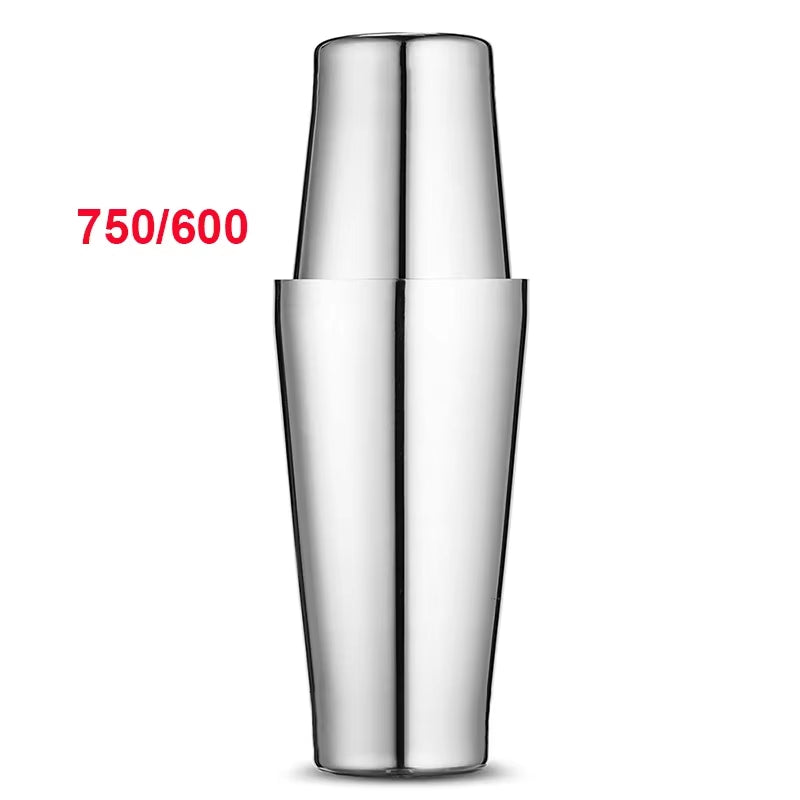 Boston Shaker Professional Stainless Steel Bartender Wine Cup Cocktail Mixer Martini Cocktail Shaker Bar Set