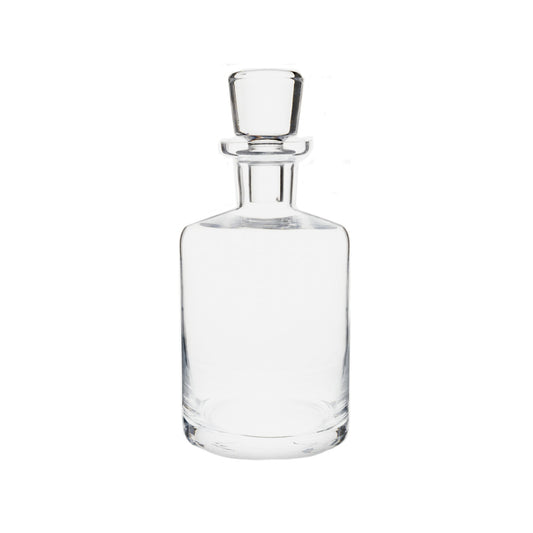 Elegant Round Glass Decanter – 50 Oz for Fine Spirits