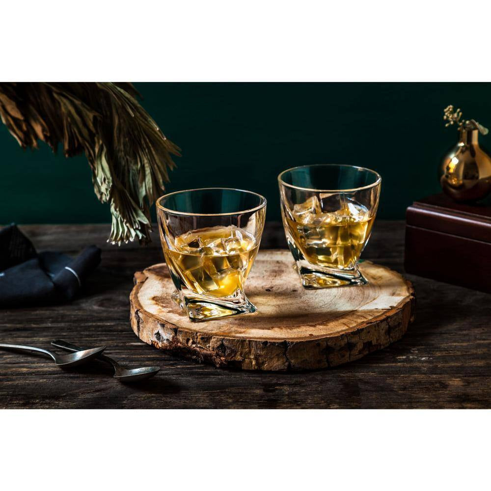 Atlas 10.8 Oz. Crystal Whiskey Glasses (Set of 4)