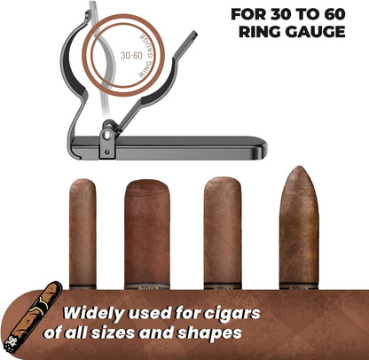 2Pack Cigar Holders, Cigar Clips & Stands, Sturdy Metal Magnetic Cigar Holder for Golf Carts, Yachts, Beach Chairs, Camping. Thoughtful Cigar Gifts for Men