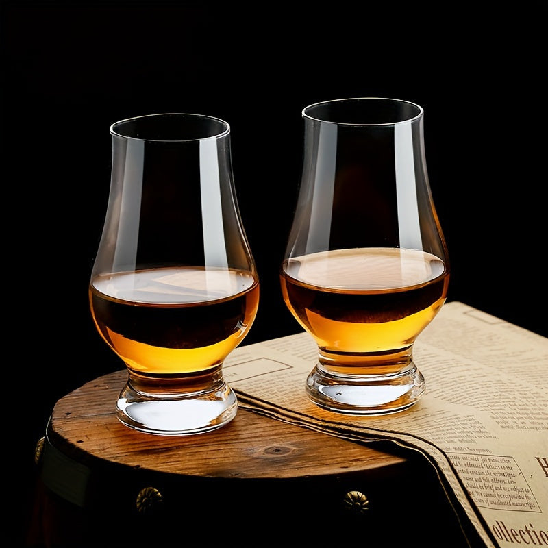 Premium Whiskey Snifter Glasses, Elegant Tasting Drinkware - 2-Piece 180ml