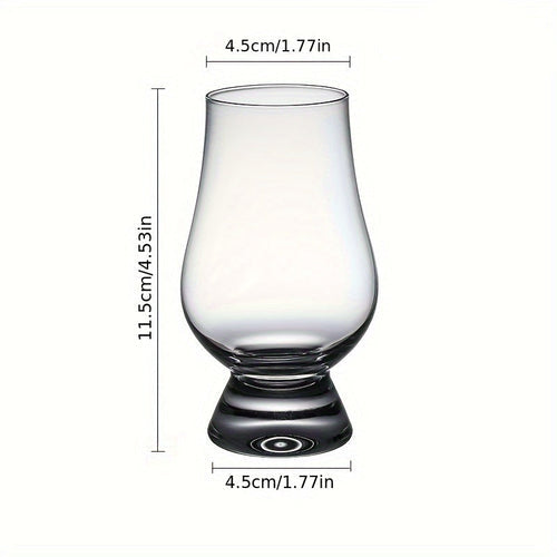 Premium Whiskey Snifter Glasses, Elegant Tasting Drinkware - 2-Piece 180ml