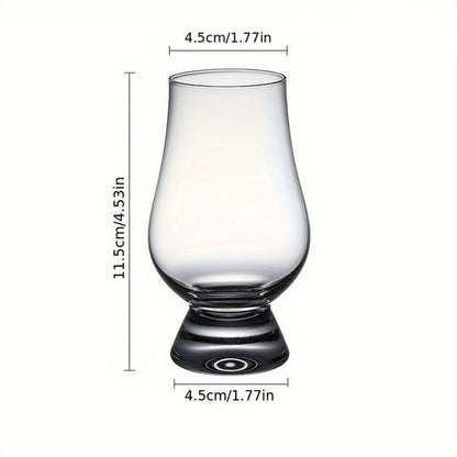 Premium Whiskey Snifter Glasses, Elegant Tasting Drinkware - 2-Piece 180ml