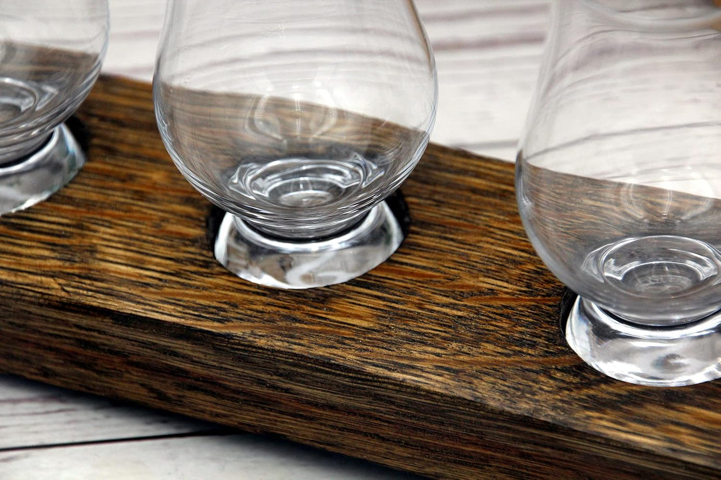 Premium Crystal Wee Glass Flight/Whiskey Flight/Whiskey Glass Holder/