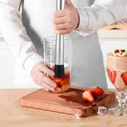 2PCS 10" Stainless Steel Cocktail Muddler & Mixing Spoon for Bar