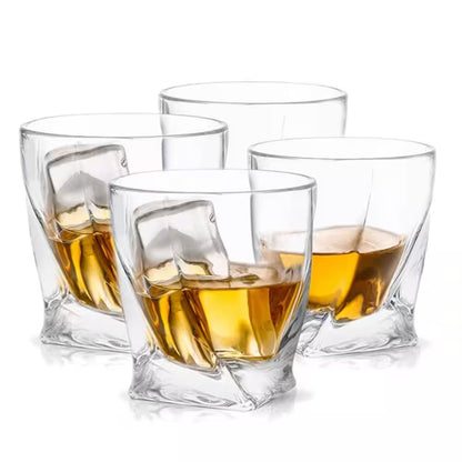 Atlas 10.8 Oz. Crystal Whiskey Glasses (Set of 4)