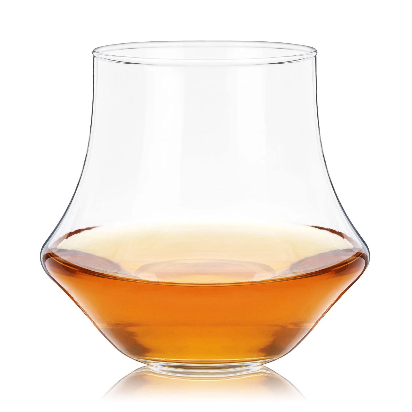 Whiskey Glasses, Drinking Glasses for Bourbon, Scotch, 12 Oz, Set of 4