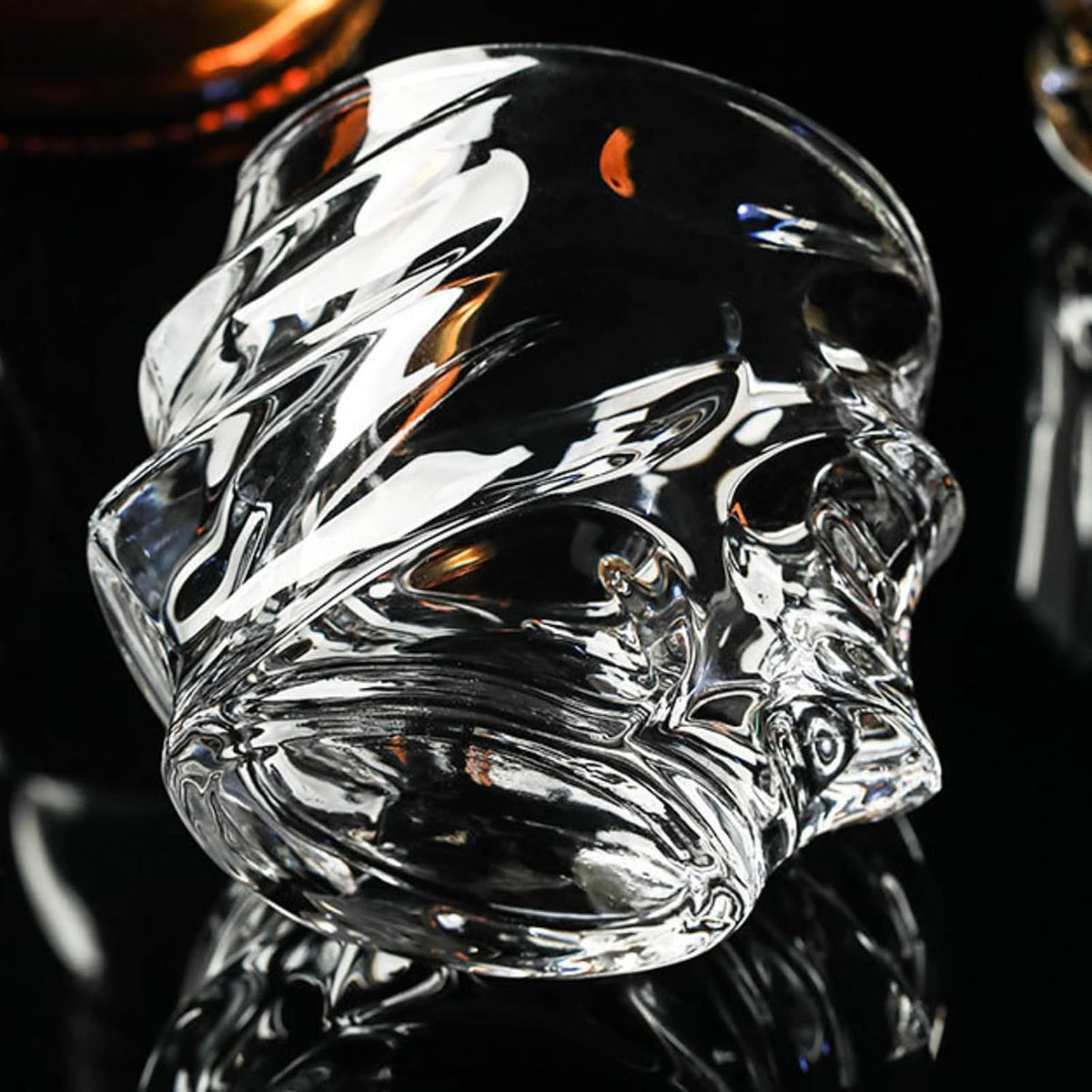 2-Piece Whiskey Glasses Set - High Ball Glasses for Bourbon, Scotch & Cocktails, Thick-Base Heavy Duty Drinking Glasses, Ideal Barware Gift for Men & Whiskey Lovers (Durable & Dishwasher Safe)