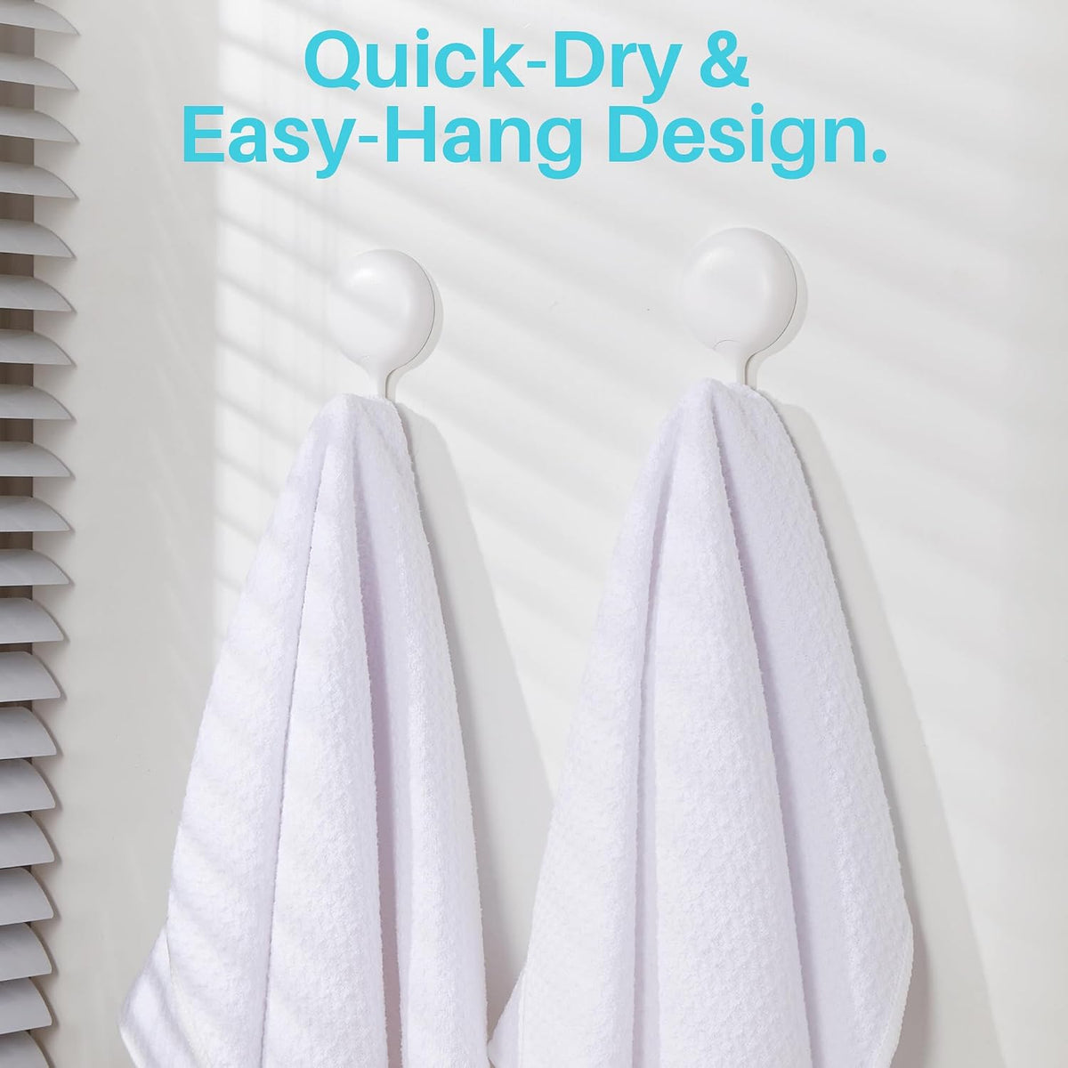 Microfiber Cleaning Cloth, 6 Piece Set, Large, White