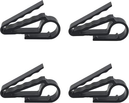 4 Pack Cigar Holder Cigar Clip Cigar Minder for Golfers, Golf Cart Cigar Stand Golf Cigar Holders for Men,Cigar Clip Cigar Minder for Golfers,Boat,Motorcycle,Bbq Grill,Cigar Gifts(Black)