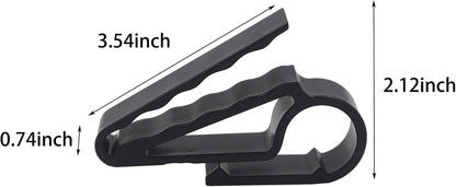 4 Pack Cigar Holder Cigar Clip Cigar Minder for Golfers, Golf Cart Cigar Stand Golf Cigar Holders for Men,Cigar Clip Cigar Minder for Golfers,Boat,Motorcycle,Bbq Grill,Cigar Gifts(Black)