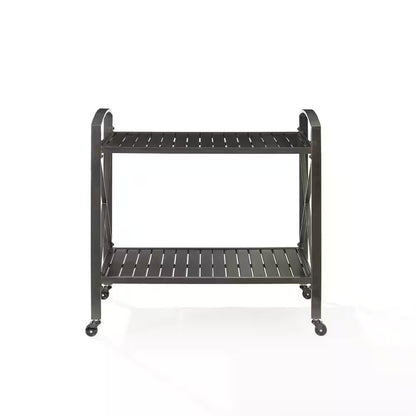 Kaplan Metal Outdoor Bar Cart