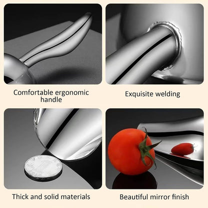 Metal Ice Scoop for Freezer,Ice Cube Scoop for Freezer Bin