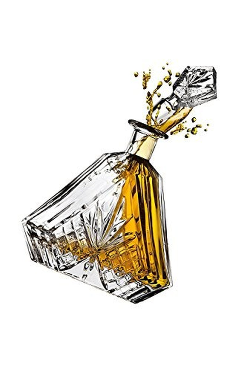 Dublin Triangular Crystal Decanter