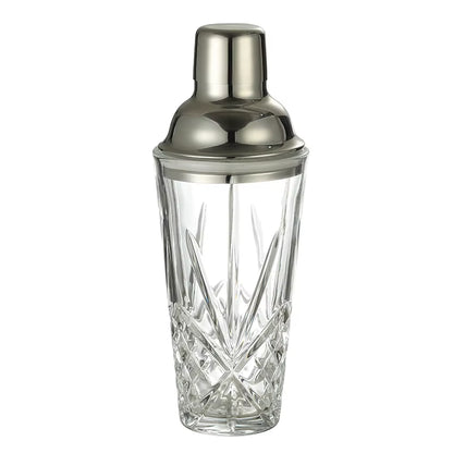 Crystal Glass Cocktail Shaker, 17Oz Martini Shaker Glass
