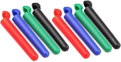 8 Pieces Cigar Tube Cigar Case Box Plastic Cigar Storage Tube Cigar Storage Case Box Cigar Holder Cigar Container with Lid, Multicolor