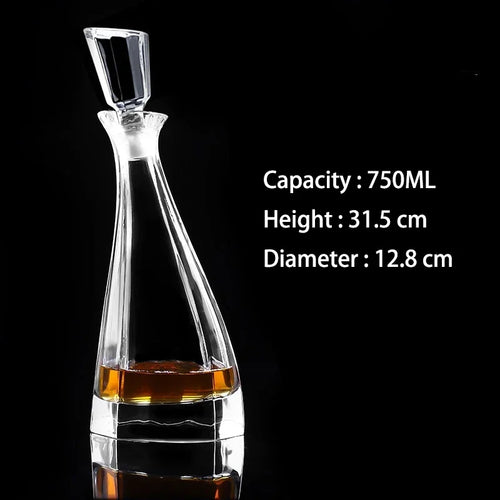 Crystal Glass Whiskey Decanters