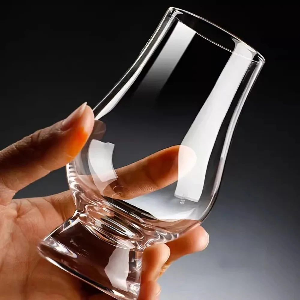 6-Piece 200ml Crystal Smelling Glass Cup Set – Whiskey Barware & Wine Glasses