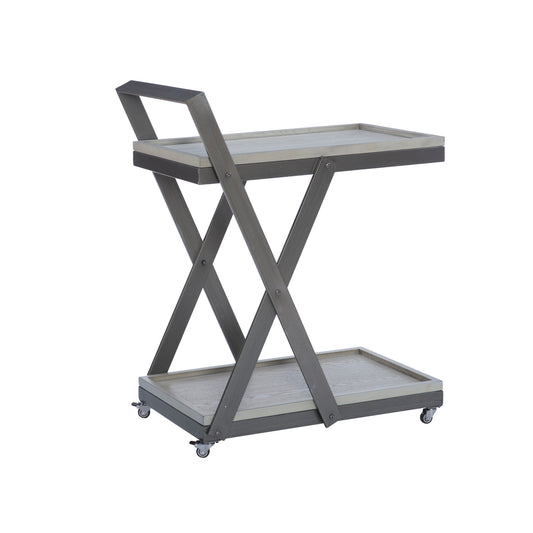 Elinore Bar Cart Pebble Gray