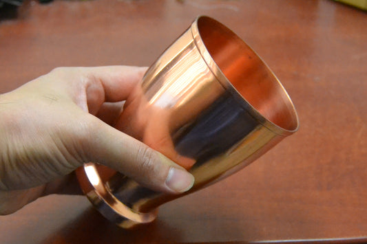 Handmade Flared Genuine Copper Tumbler