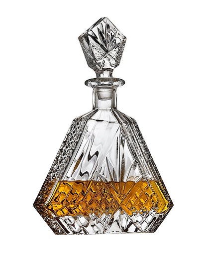 Dublin Triangular Crystal Decanter