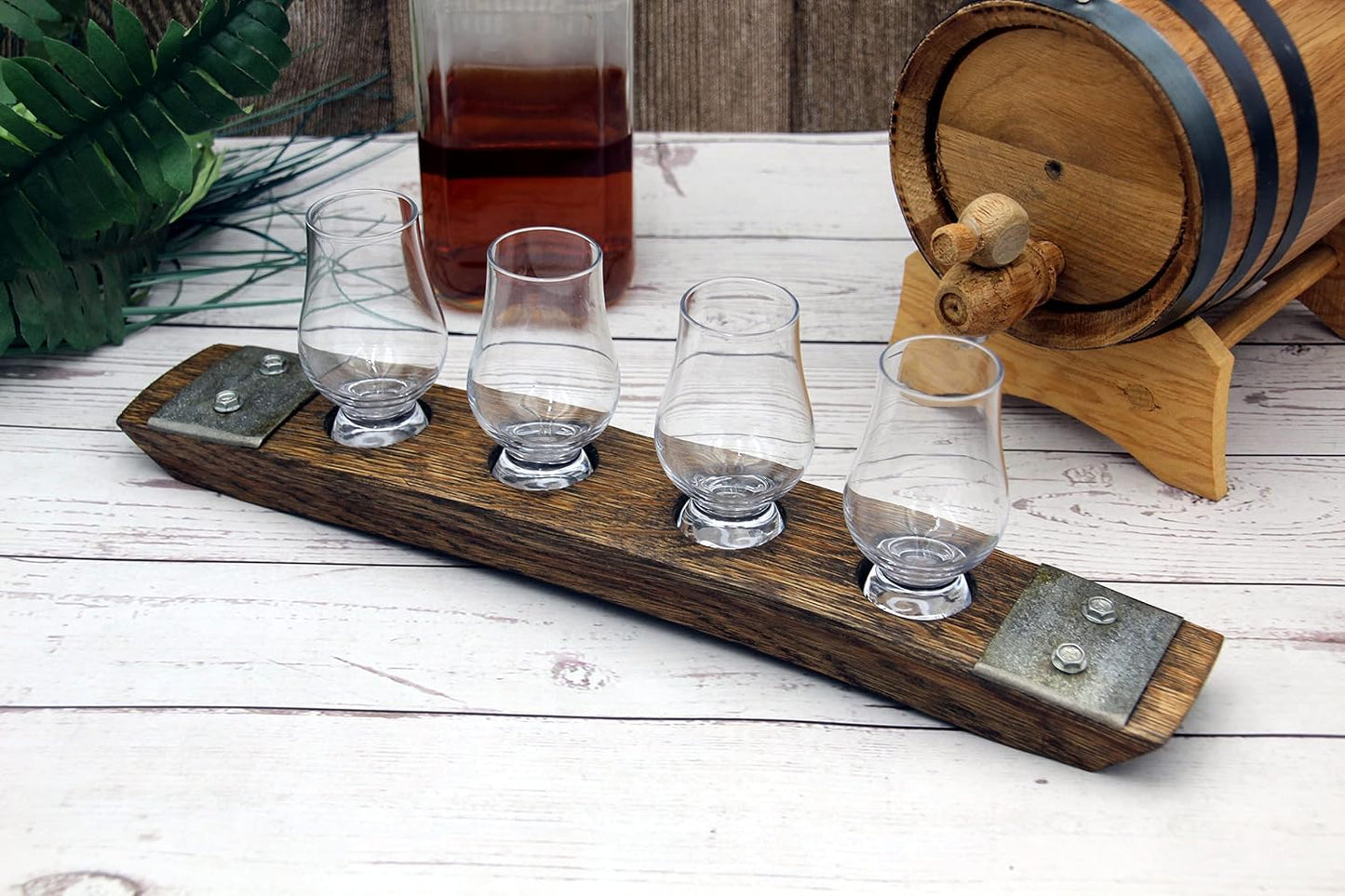 Premium Crystal Wee Glass Flight/Whiskey Flight/Whiskey Glass Holder/