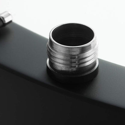 8 Oz Matte Black Pocket Liquor Whiskey Hip Flask with Funnel, Stainless Steel and Leak Proof